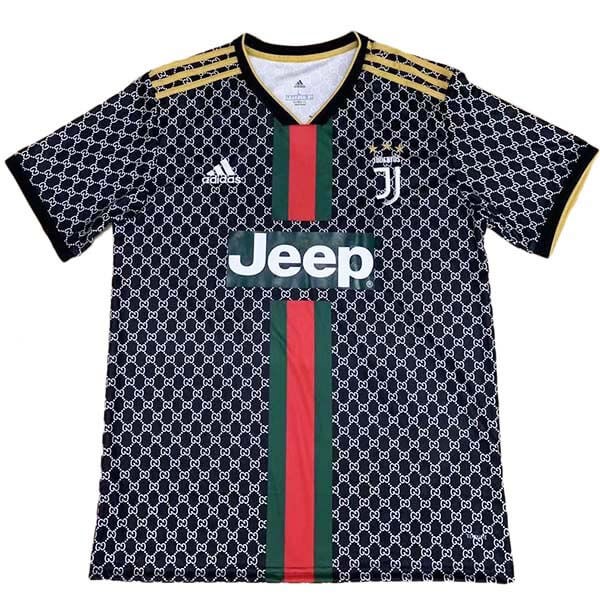 Camiseta Juventus 2019-2020 Negro Rojo